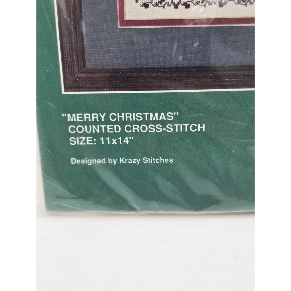 Bucilla Christmas Heirloom‎ Merry Christmas Decoration Kit